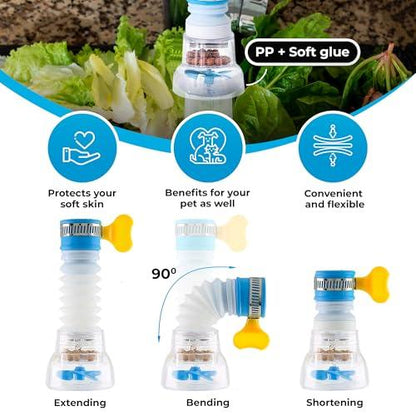 Hot Retractable Faucet Extender Filter