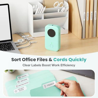 D30 Bluetooth Mini Label Maker Machine with Tape