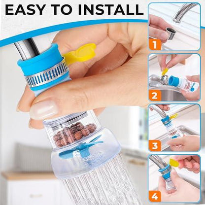 Hot Retractable Faucet Extender Filter