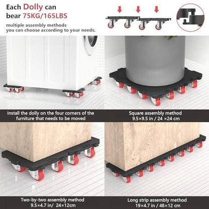 Furniture Mover with Wheels & Aux