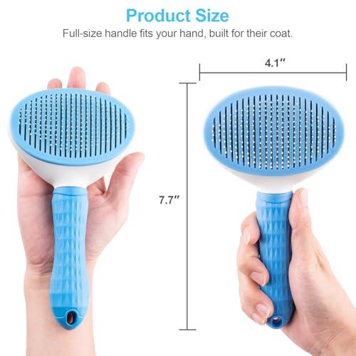 Self-Cleaning Deshedding Brush