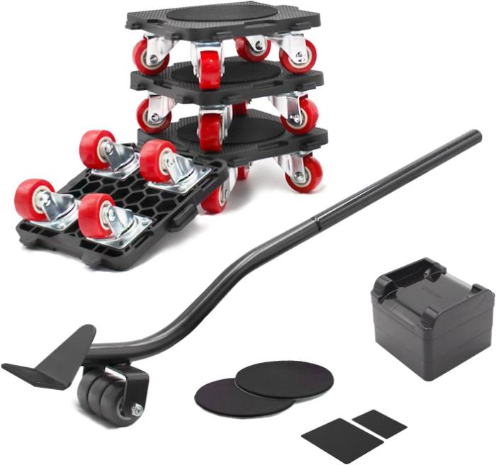 Furniture Mover with Wheels & Aux