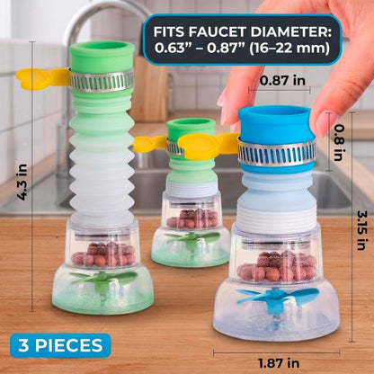 Hot Retractable Faucet Extender Filter